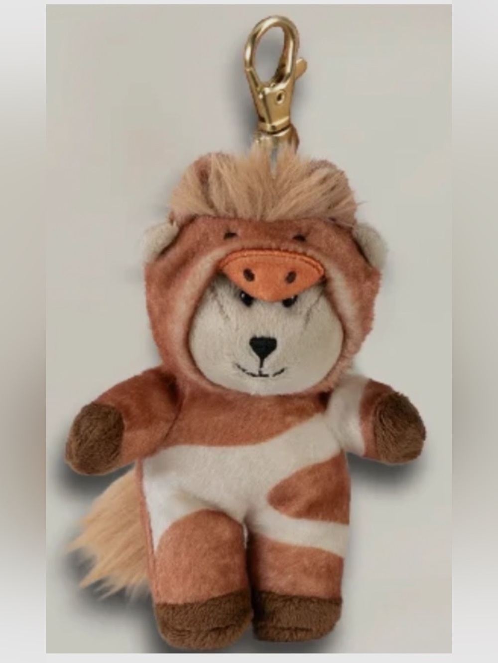 Starbucks Lunar new year of the horse bearista horse keychain